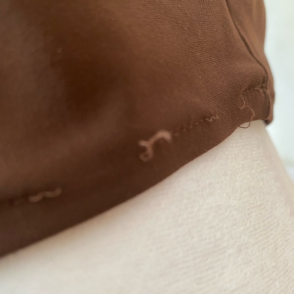 - Brown crop top/ size 48/ unique top - Picture 4 of 7